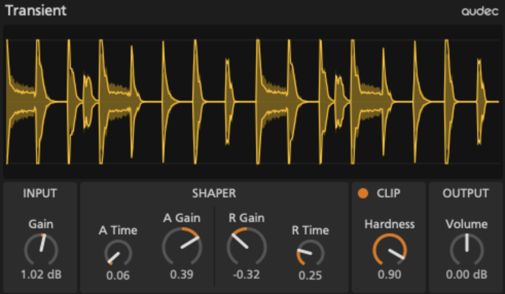 audec transient shaper